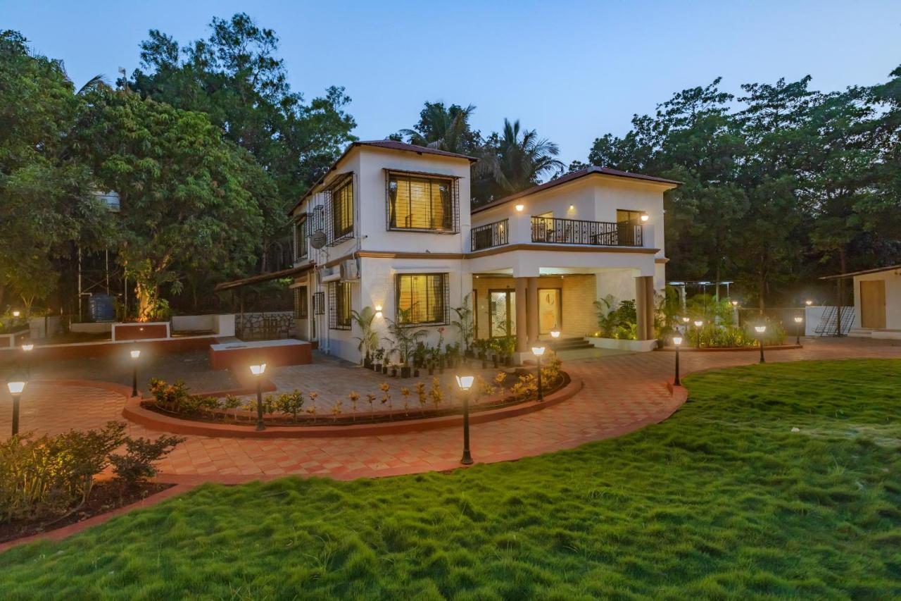 Saffronstays Riverfront Manor, 5-Bdr Pool Villa By Pej River カルジャット エクステリア 写真