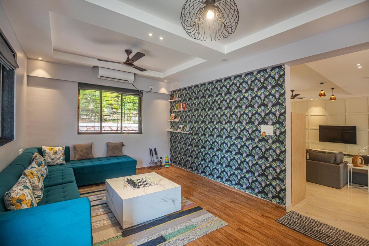 Saffronstays Riverfront Manor, 5-Bdr Pool Villa By Pej River カルジャット エクステリア 写真