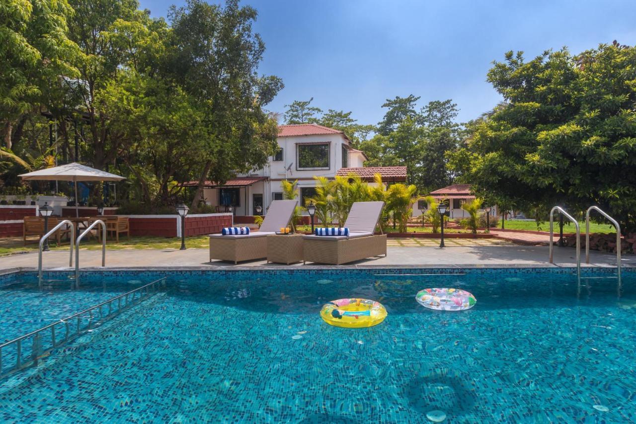 Saffronstays Riverfront Manor, 5-Bdr Pool Villa By Pej River カルジャット エクステリア 写真